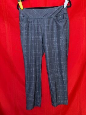 Adidas Primegreen Women’s Size Medium Blue and White Athletic Pants